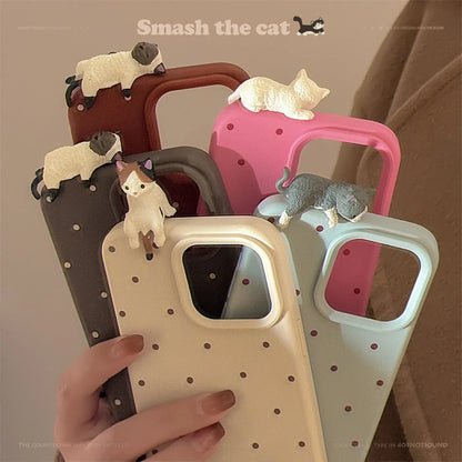 Cute 3D Cat Case