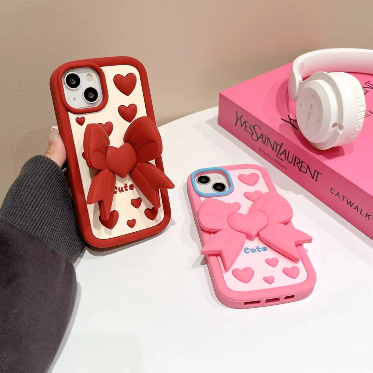 3D Cute Bowknot Case T03