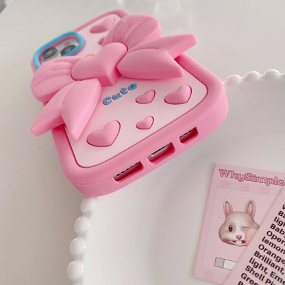 3D Cute Bowknot Case T03