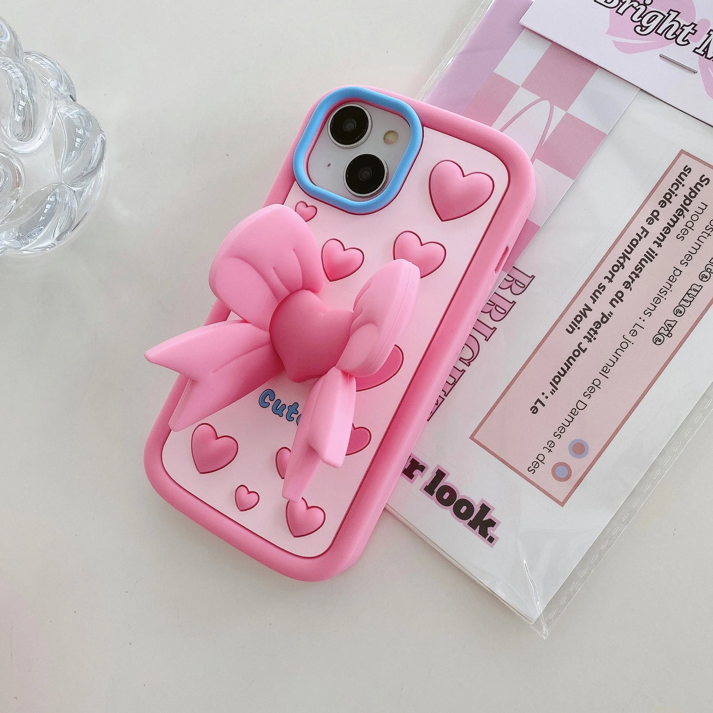 3D Cute Bowknot Case T03